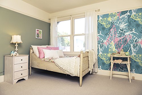 Flutter Toile Murale Papier peint grand format multicolore salon