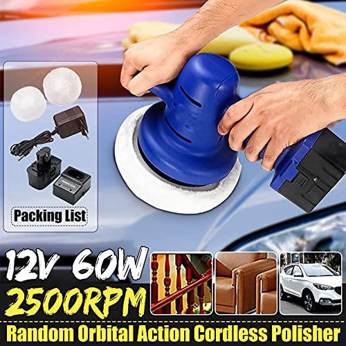 PENNY73 Cordless Car Polisher 12V Vehicle Polishing Machine Brushless Floor Sanding Waxing Tools with Rechargeable Battery Scratch Repair Tool - Image 2