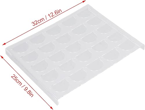 Miniatura 7 de Coffee Pod Drawer, Coffee Pod Holder Compatible with Nespresso Vertuo Vertuoline, Capsules Drawer Insert Holds 25 Pods, Home Kitchen Counter Coffee