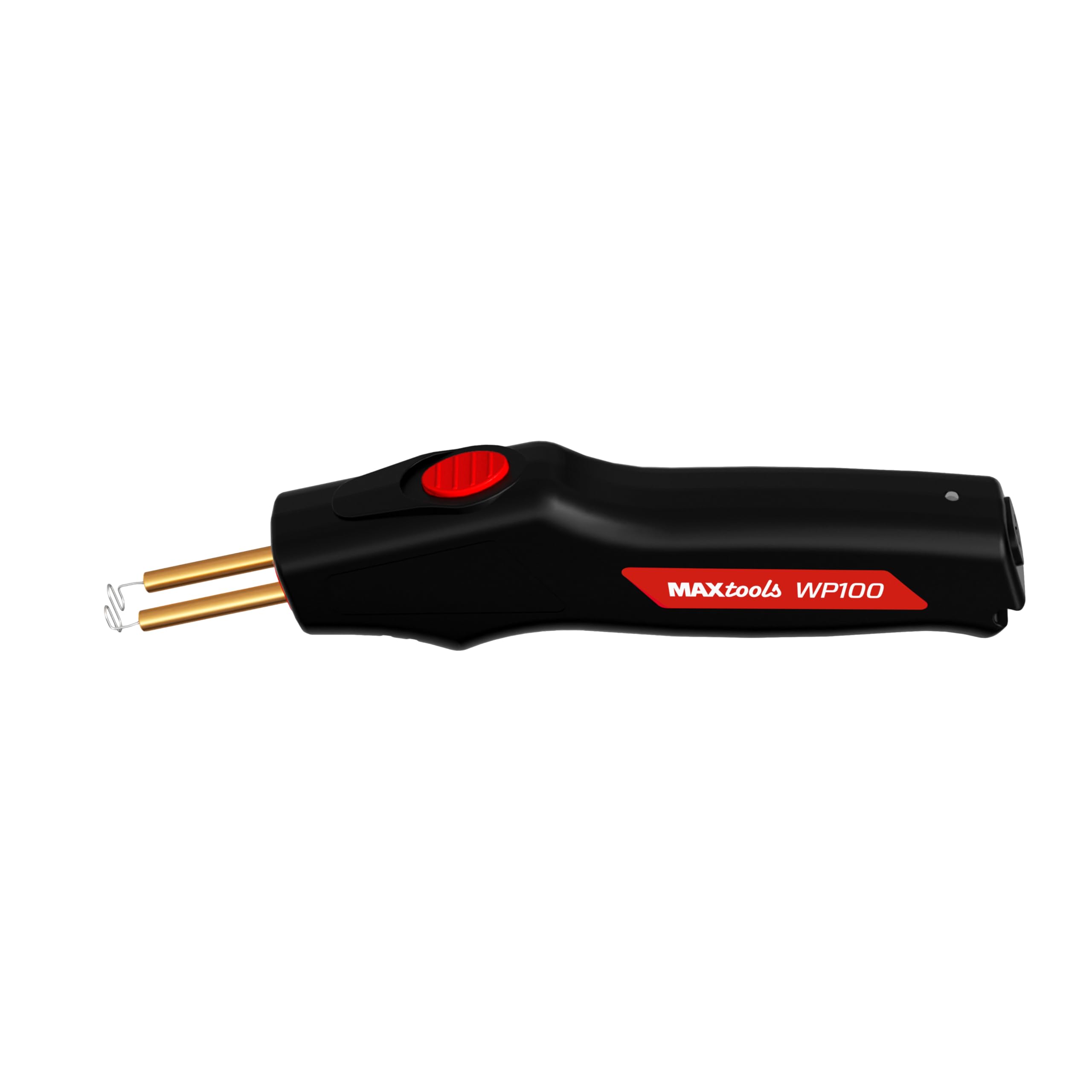 MAXTOOLS, WP100, Saldatore per Plastica a Batteria con Temperatura fino a 500C° e Batteria 2600mAh