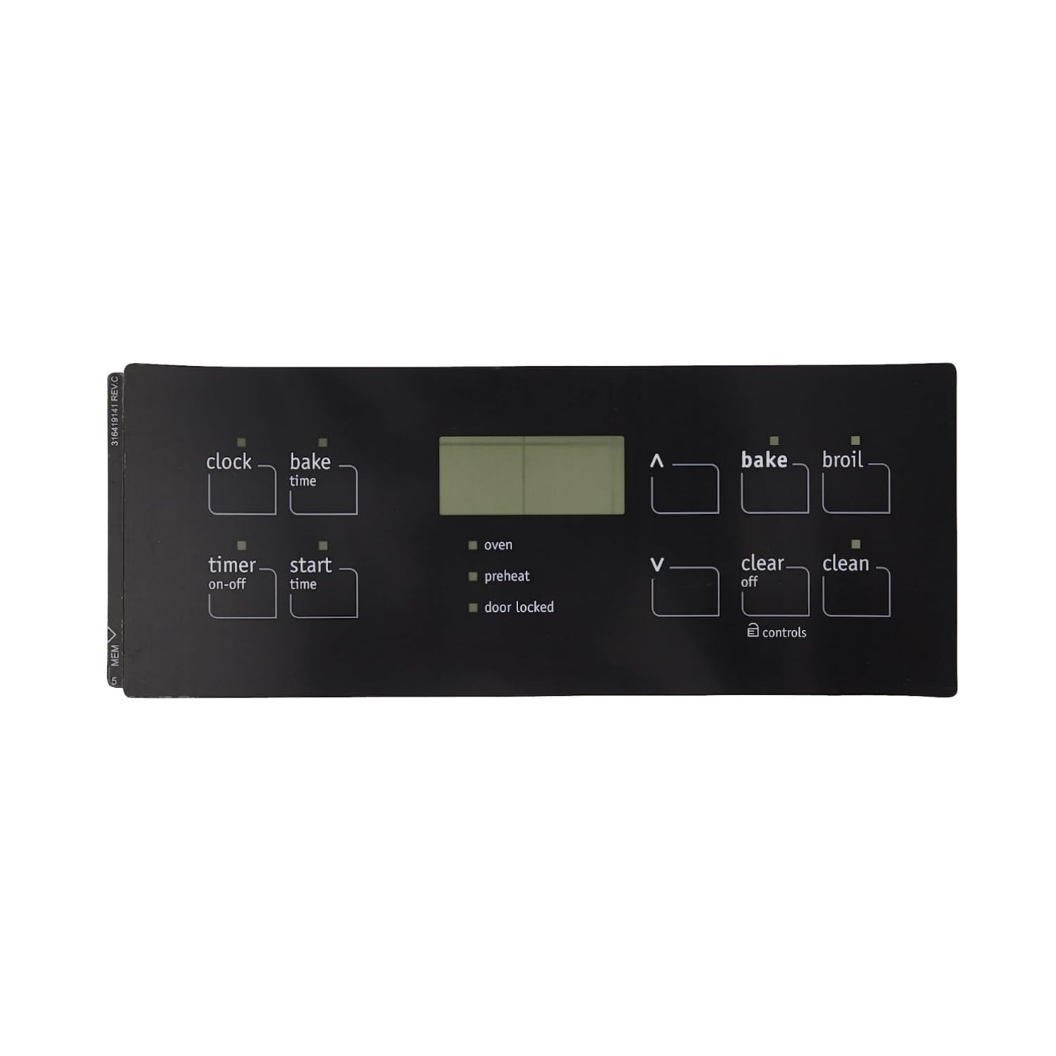 Amazon.com: Replacement 316419141 Range Oven Control Overlay for  