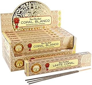 Hari Darshan Handcrafted Premium Incense Stick (Box of 12x15 Sticks) (White Copal)