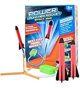 HONGECB Raketenwerfer, Druckluftrakete Spielzeug, Schaumraketen, Outdoor Spielzeug Für Kinder, Fü...