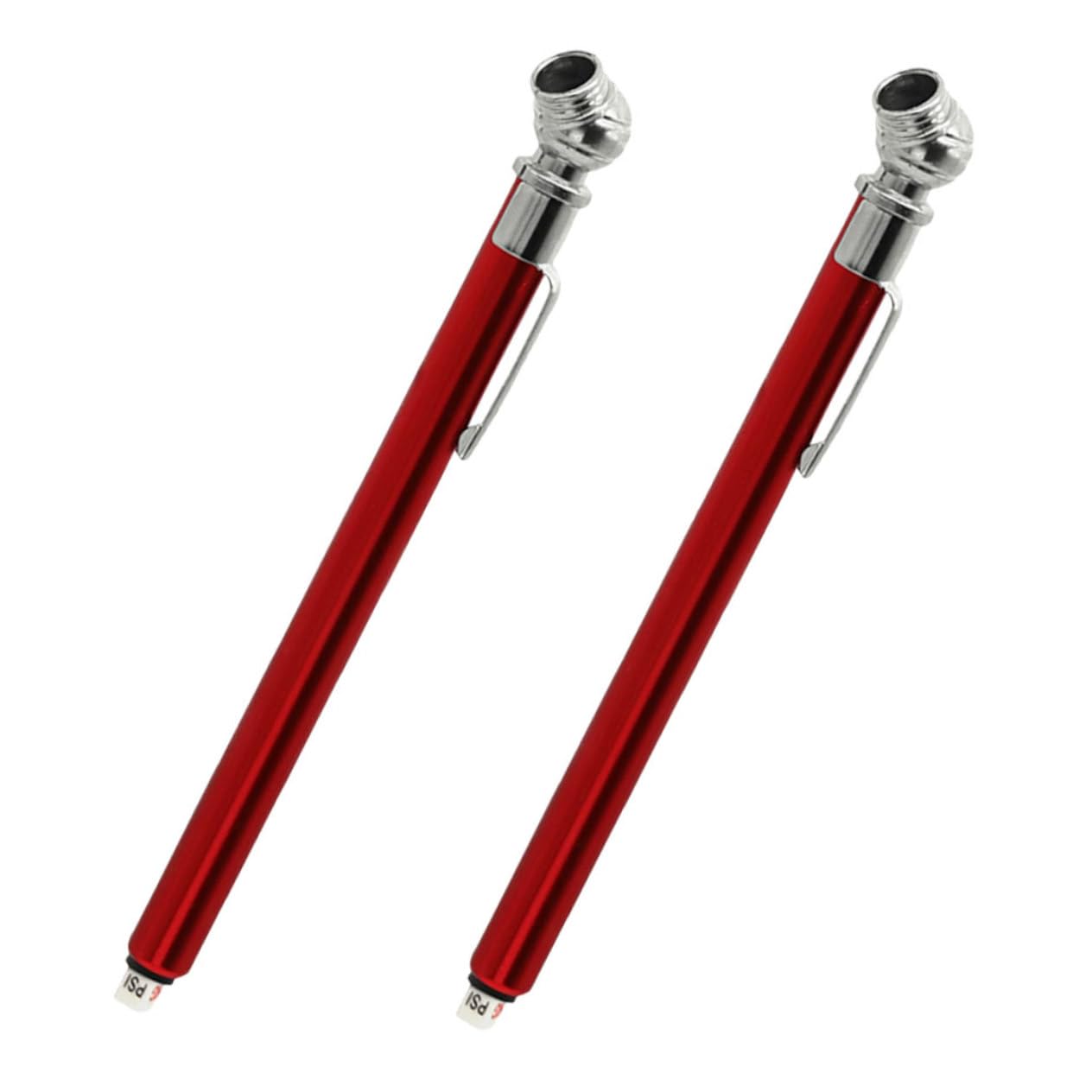 Cabilock 2-Pack Car Tire Pressure Gauge Analog Tire Pressure Gauges for Car 10-120psi Range Portable Air