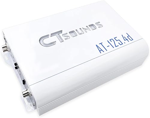 Miniatura 2 de Amplificador de audio AT para automóvil, de CT Sounds, Blanco