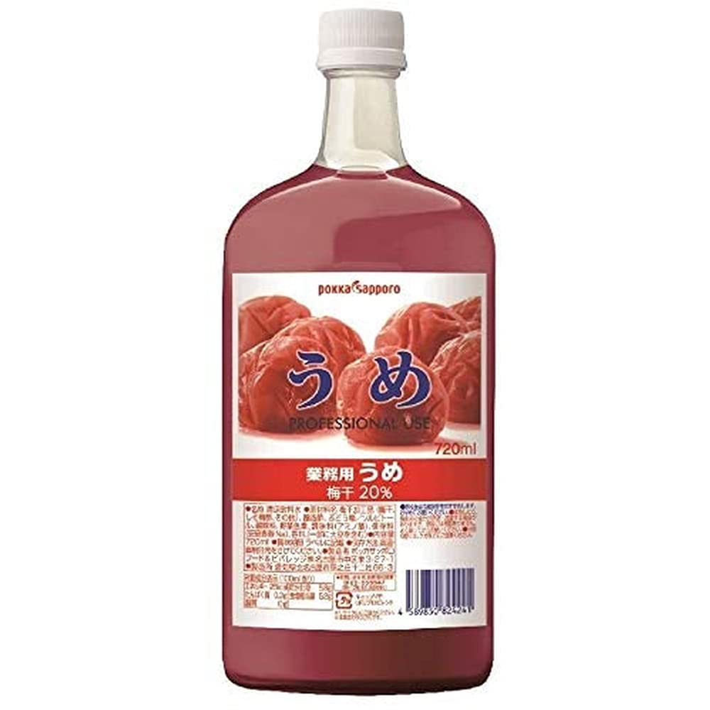 Amazon | ポッカサッポロ 業務用うめ 720ml | POKKA SAPPORO | 果汁 通販