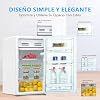 Midea-Nevera-Pequena-93L-Mini-Frigorifico-Compacto-para-Hogar-y-Oficina-Frigorifico-Pequeno-Bajo-Consumo-Sin-Congelador-Mini-Bar-Silencioso-para-Caravana-y-Camping-con-Zona-fria-de-0o-3o
