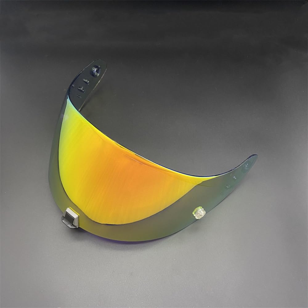 YMTSGEQ R1 Air Helmet Visor Replacement .Motorcycle Helmet Face Shield UV Protection Compatible with R1 Air /ST1400/T520 (Revo Deep Red)