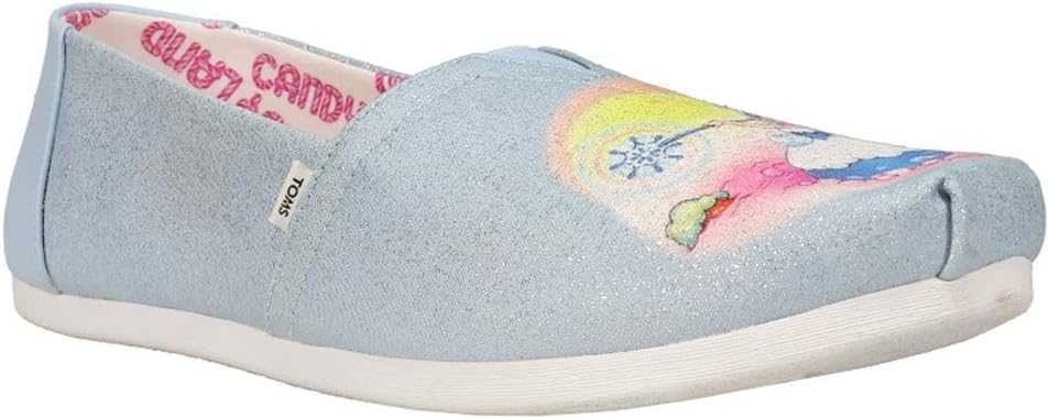 TOMS Women's Alpargata Loafer Flat 6.5 Blue