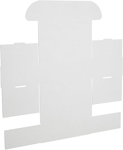 Miniatura 5 de Stockroom Plus Cajas de cartón – 9 x 6 x 3 pulgadas, blancas, paquete de 50 – Sobres y cajas de regalo con tapas – Embalaje corrugado para