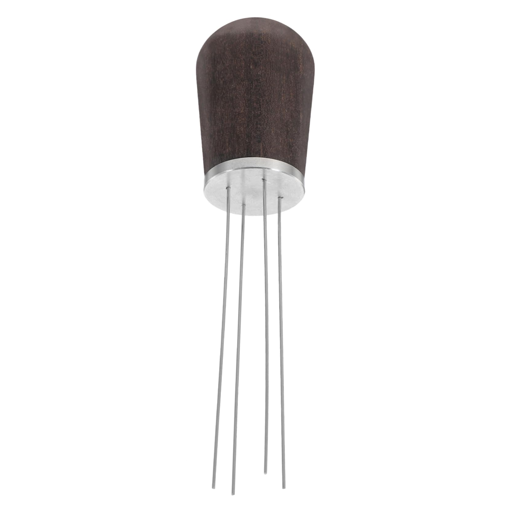MUCKLILY Coffee Diffuser Espresso Hand Tamper 4 Needles Espresso Stirrer Espresso Distribution Stirrer Cofee Machine Espresso Handles Stainless Steel Powder Dispenser Concentrate