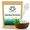 NORDHOLZ® Mentholkristalle [100gr] für Sauna in Premium Qualität aus 100% Minzöl – Befreit die Atemwege und sorgt für…