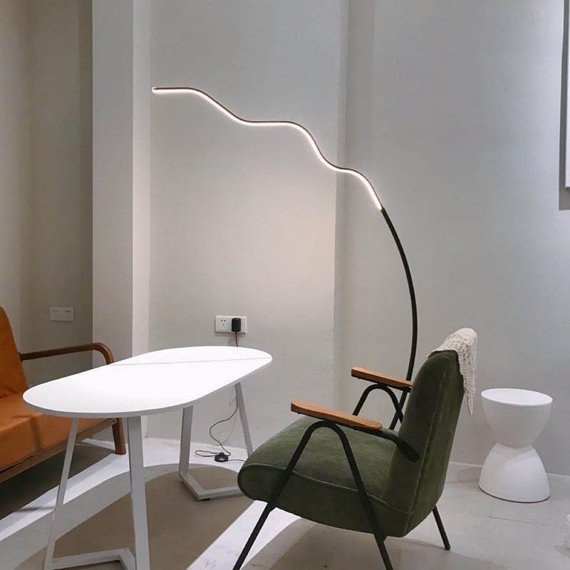 Lámpara LED de diseño CFWSHJ moderna con luz regulable para dormitorio 2