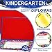 Jutom 72 Pcs Bulk Kindergarten Diplomas Graduation Award Certificates 2025 Classroom Activities Certificate for Kids Students Teachers Supplies(Preschool)