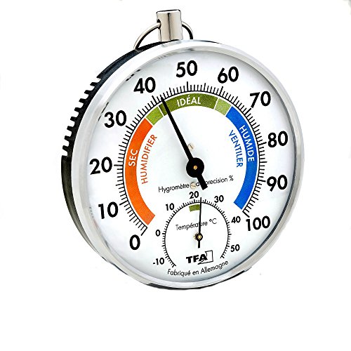 TFA Dostmann Thermomètre Hygromètre, 45.2027, multicolore (français)