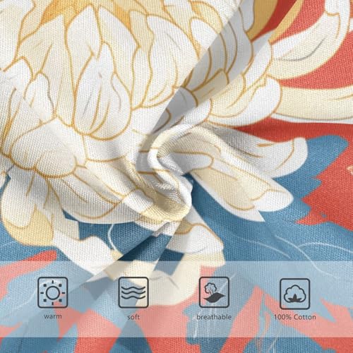 KLL Red Chrysanthemum Baby Boys Comfort Briefs Underwear Cute Children Undies3