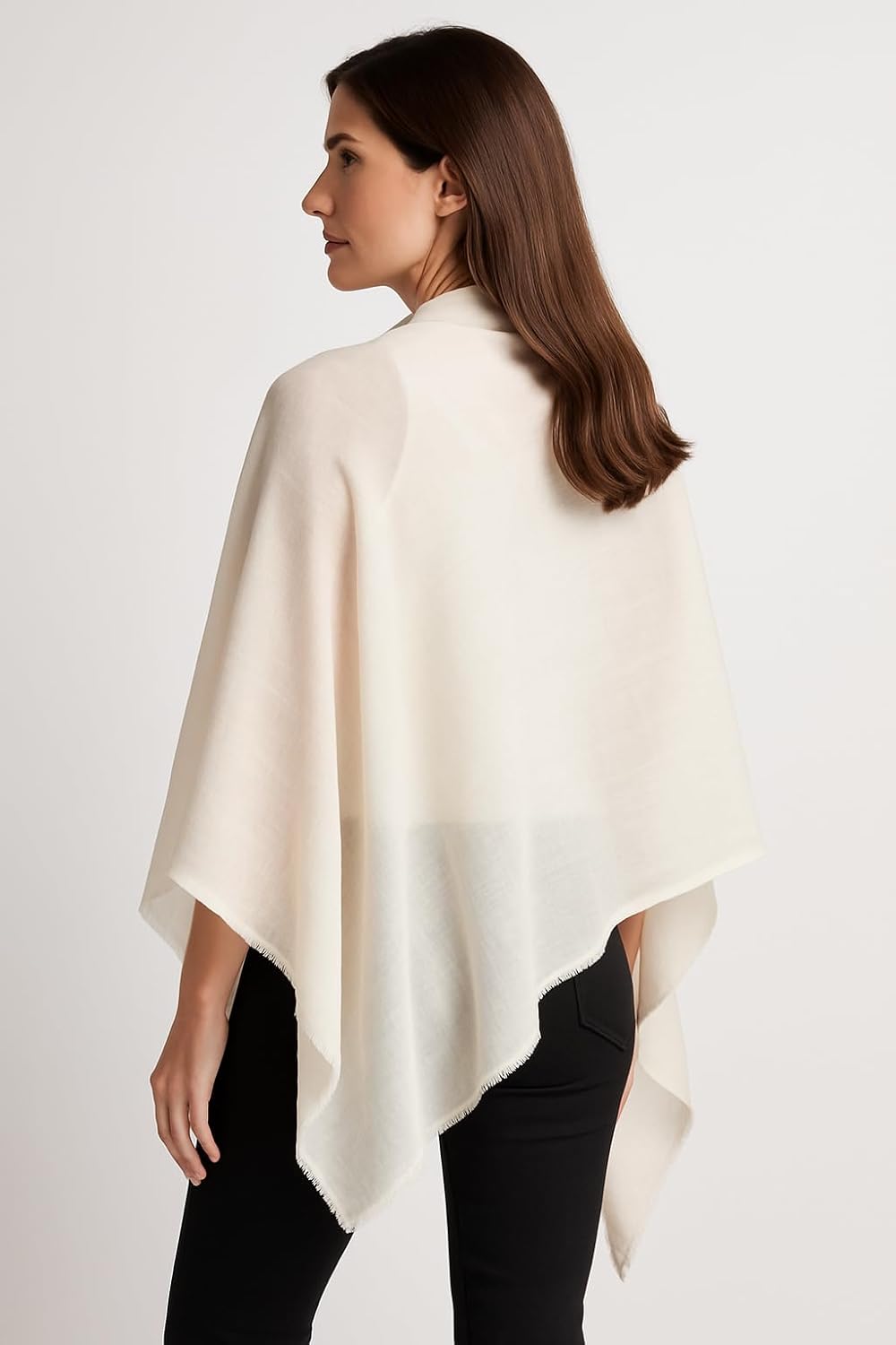 NPIA Certified 100% Cashmere Pashmina Shawl Wrap for Women from Nepal- Lightweight Soft Scarf for Evening Dresses Weddings - Image 5