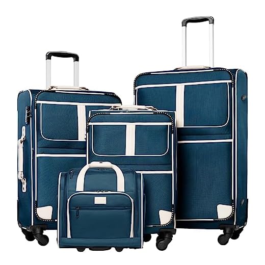 How to file a luggage claim with delta airlines Coolife 4 Piece Luggage Set with Expandable Options