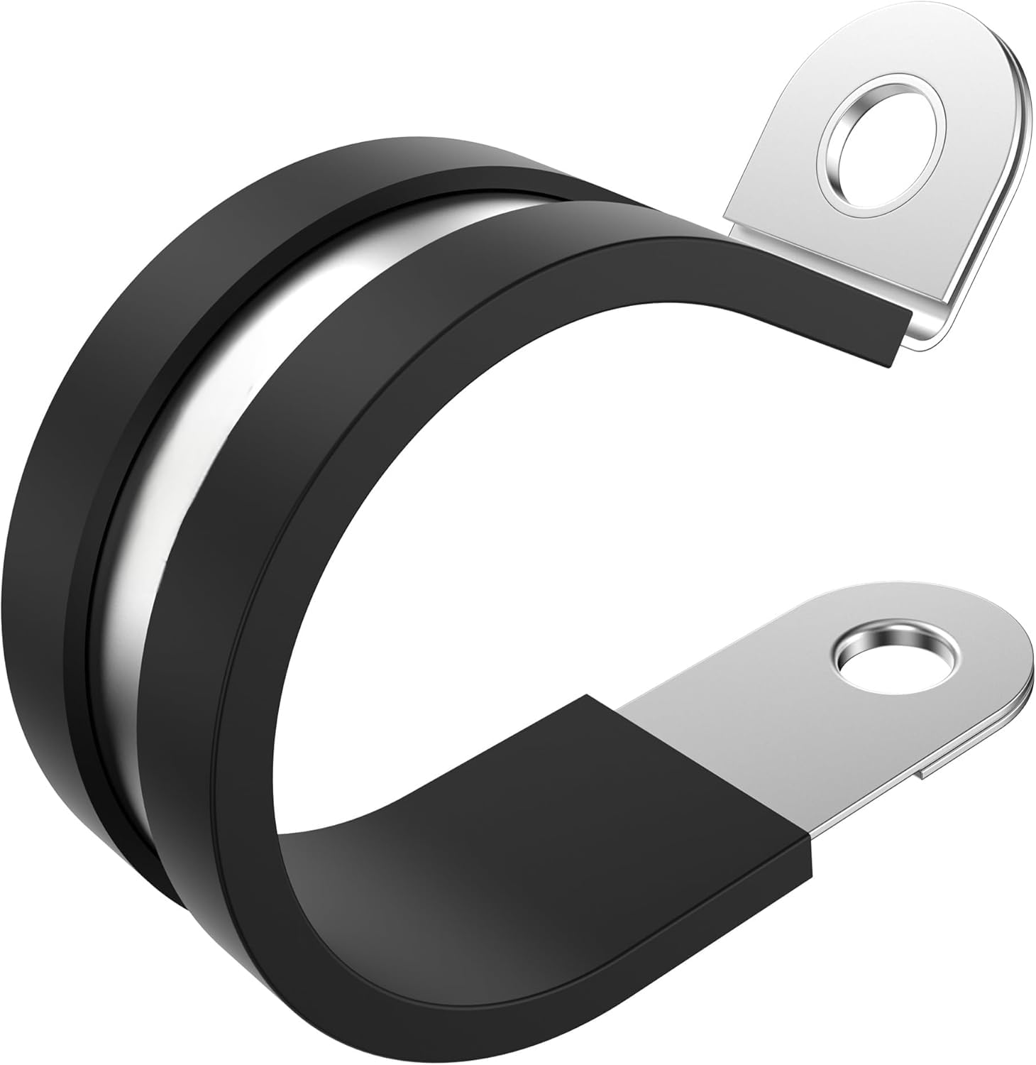 Abrazaderas de cable de acero inoxidable 304 LAZIRO con acolchado de goma duradero
