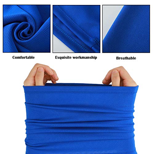 Image of Geyoga Summer UV Protection Cooling Neck Gaiter | Sunscreen Breathable Face Scarf Bandana Mask Neck Gaiter for Outdoor Fishing Hiking Camping