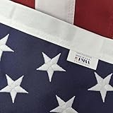 American Flag Heavy Duty 5x8 Premium Commercial Grade 2-Ply PolyMax Polyester The Best US Flag 100% Made in USA Tough Durable Fade Resistant All Weather Sewn Stripes Embroidered Stars (5 by 8 Foot)