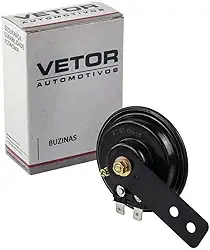 Buzina Universal para Moto 2 Terminais 12V VTO125