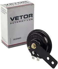 Buzina Universal para Moto 2 Terminais 12V VTO125
