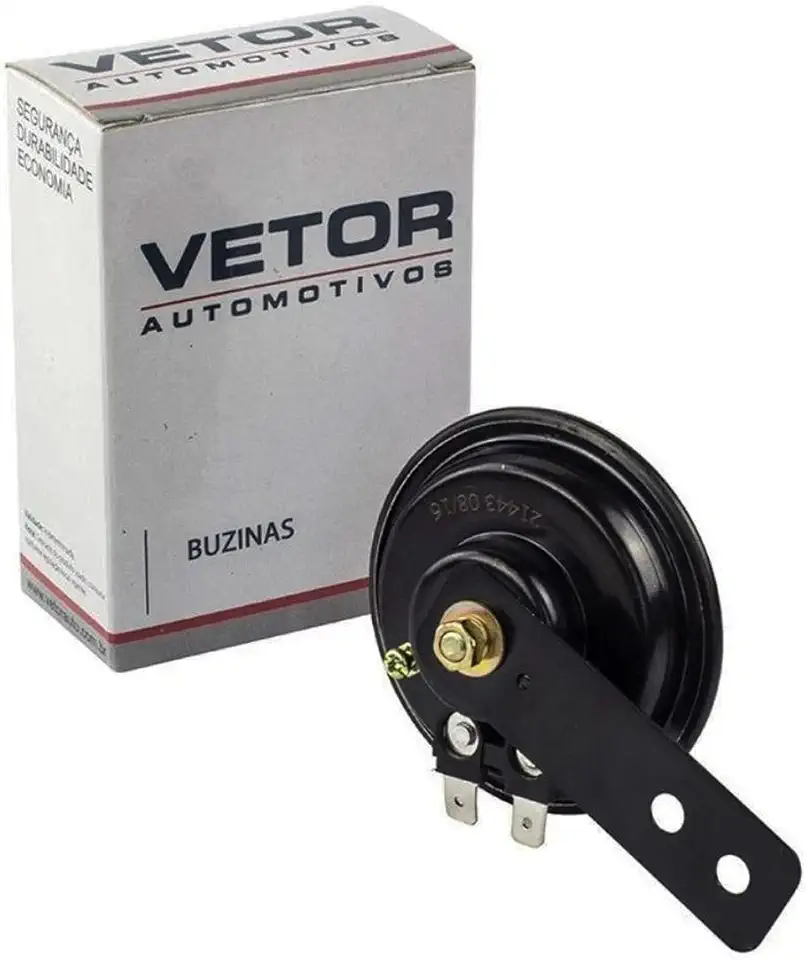 Buzina Universal para Moto 2 Terminais 12V VTO125