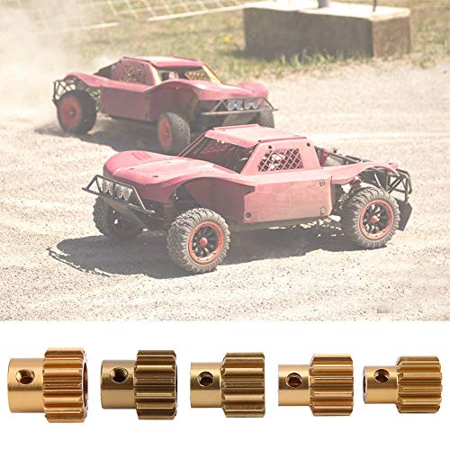VGEBY Gear 5Pcs 7075 48P Juegos de Engranajes de piñón Kit de Engranajes de Motor para Modelo de Coche RC (12T-16T)