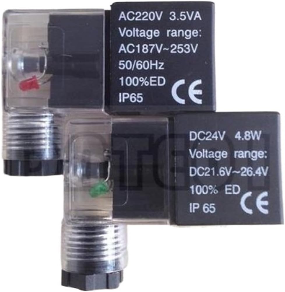 1PCS 4V210 Solenoid valve coil AC380V AC220V AC110V AC36V DC24V DC12VAC24V(AC220V)