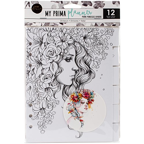 Prima Marketing Planner Embellishments-Prima Princesses Dividers