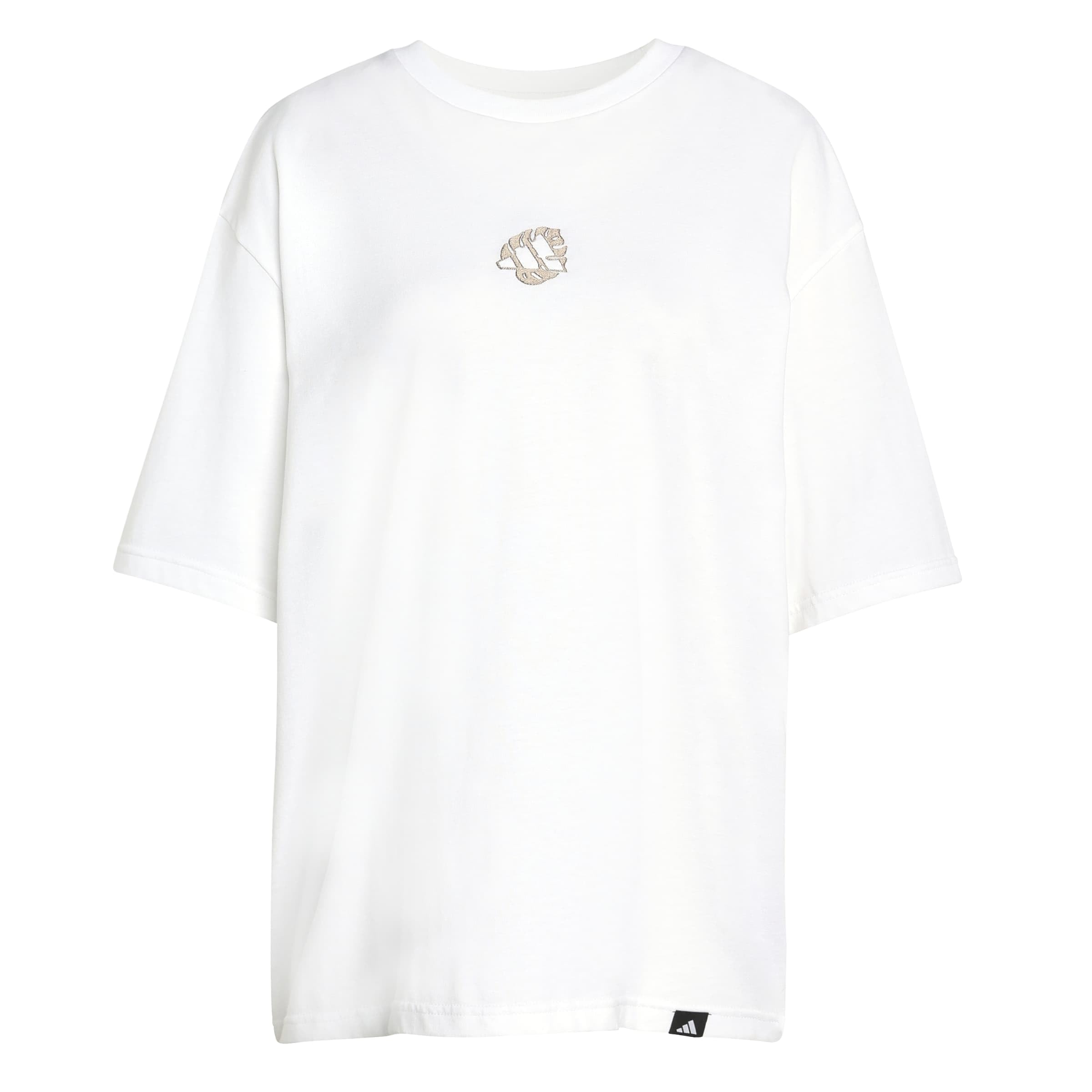 adidas Sportswear Women's Animal Oversize Graphic T-Shirt, White, Size M, Women