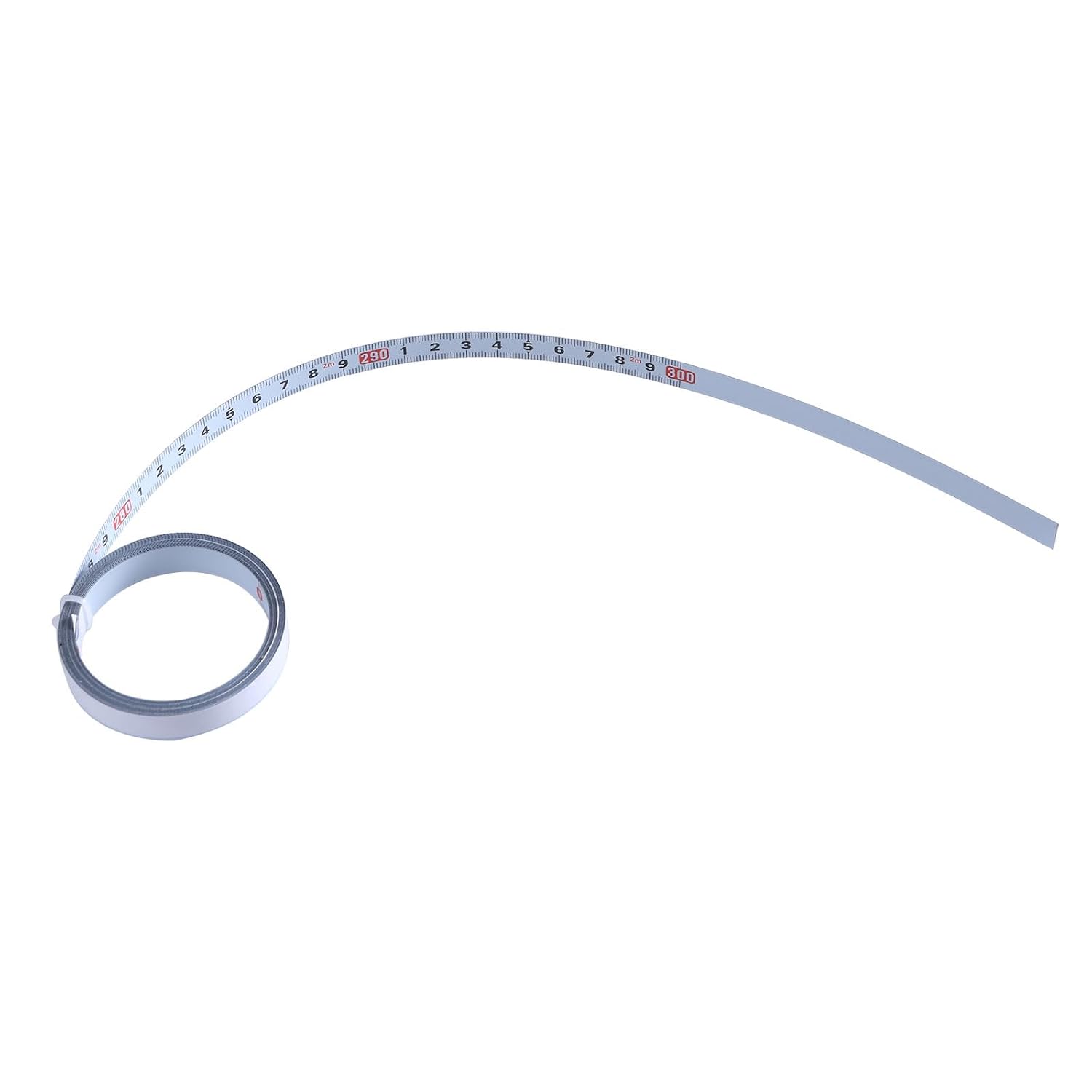 Self-Adhesive Tape Measure Workbench Ruler Measuring Left to Right 0.5M-6M Metric Tool Adhesive for Sewing Table