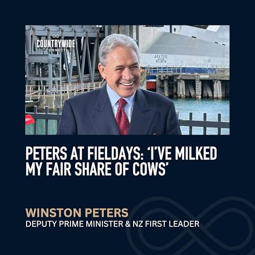 Winston Peters - Peters at Fieldays: &lsquo;I&rsquo;ve milked my fair share of cows&rsquo;