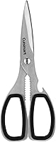Cuisinart C77-SHRSS 8-Inch Stainless Steel Kitchen Shears - Sharp Precision Blades for Food, Flowers & Packaging