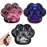 3 Pièces Squishy Patte de Chat, Anti-Stress Kawaii Squishy Chat Patte...