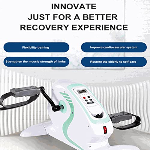 Image of Pedal Exerciser Portable Pedal Exercise Electric Pedal Electric Rehabilitation Maine, Household Elderly Leg Trainer, Stroke Hemiplegia Rehabilitation , Fitness Treadmill Exercise Multi-Functi