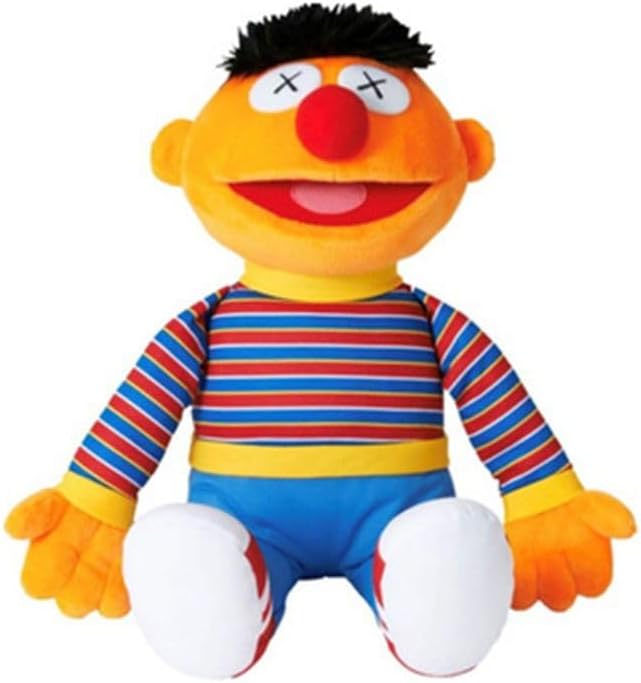 FEIDIAO Sesame Street Ernie Bert Plush Toy