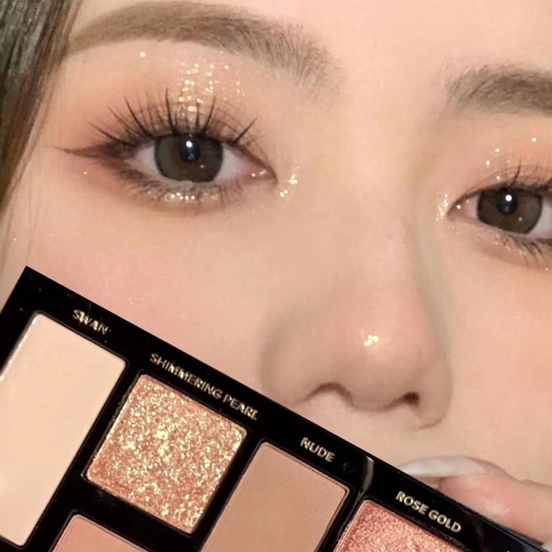 Palette di ombretti long lasting opachi e glitter miscelabili truccolo multi-uso per occhi viso Kit regalo cosmetici portatile principianti professionisti