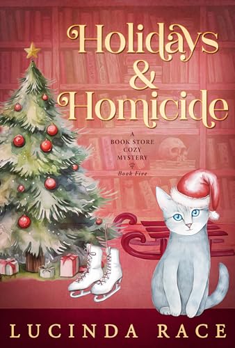 Holidays and Homicide: A Paranormal Witch Cozy Mystery (A Book Store Cozy Mystery 5) (English Edition)
