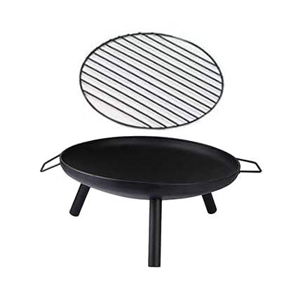 CALANDIS Charcoal Firepit Fireplace Wood Burning Firepit for Household Backyard Patio Without Grill | Camping BBQs Grills | Camping Stoves, Ovens BBQs | Camping Cooking Supplies | Camping Hiking