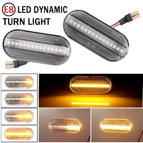 Luces posición laterales para Bora Lupo Passat 3B intermitentes coche clear 6