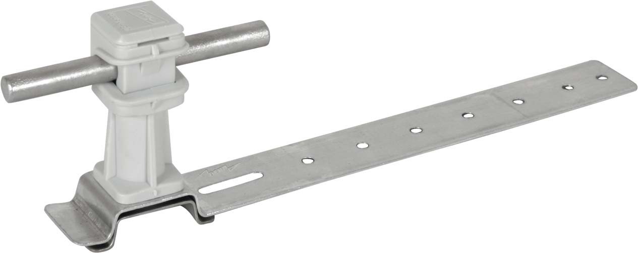 Dehn 204170 - Dachhalterung Snap 205/36 mm, Grau, Aluminium