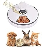 🐾【Pet Feeder mit automatischer Zeitsteuerung】 - Präzise elektronische Steuerung und Anpassung der Essenszeit des Haustieres, mit der die Intervallzeit innerhalb von 24 Stunden eingestellt werden kann. Sie können es im Voraus einstellen, wenn Sie auf Reisen, auf Reisen oder im Freien sind. Keine Sorge, das Haustier wird hungrig sein, wenn der Besitzer draußen ist.