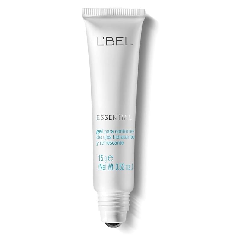 Gel hidratante para contorno dos olhos L'Bel Essential com aplicador roll-on, 15 g