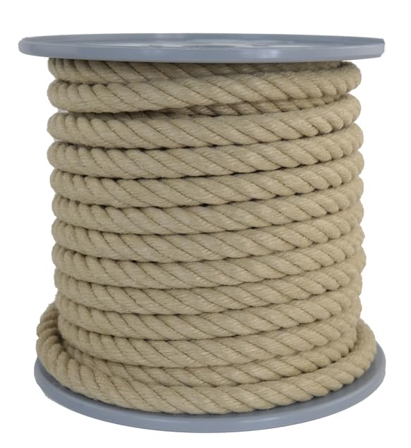 Corde chanvre polychanvre 14 mm 20 m polypropylène pour extérieur