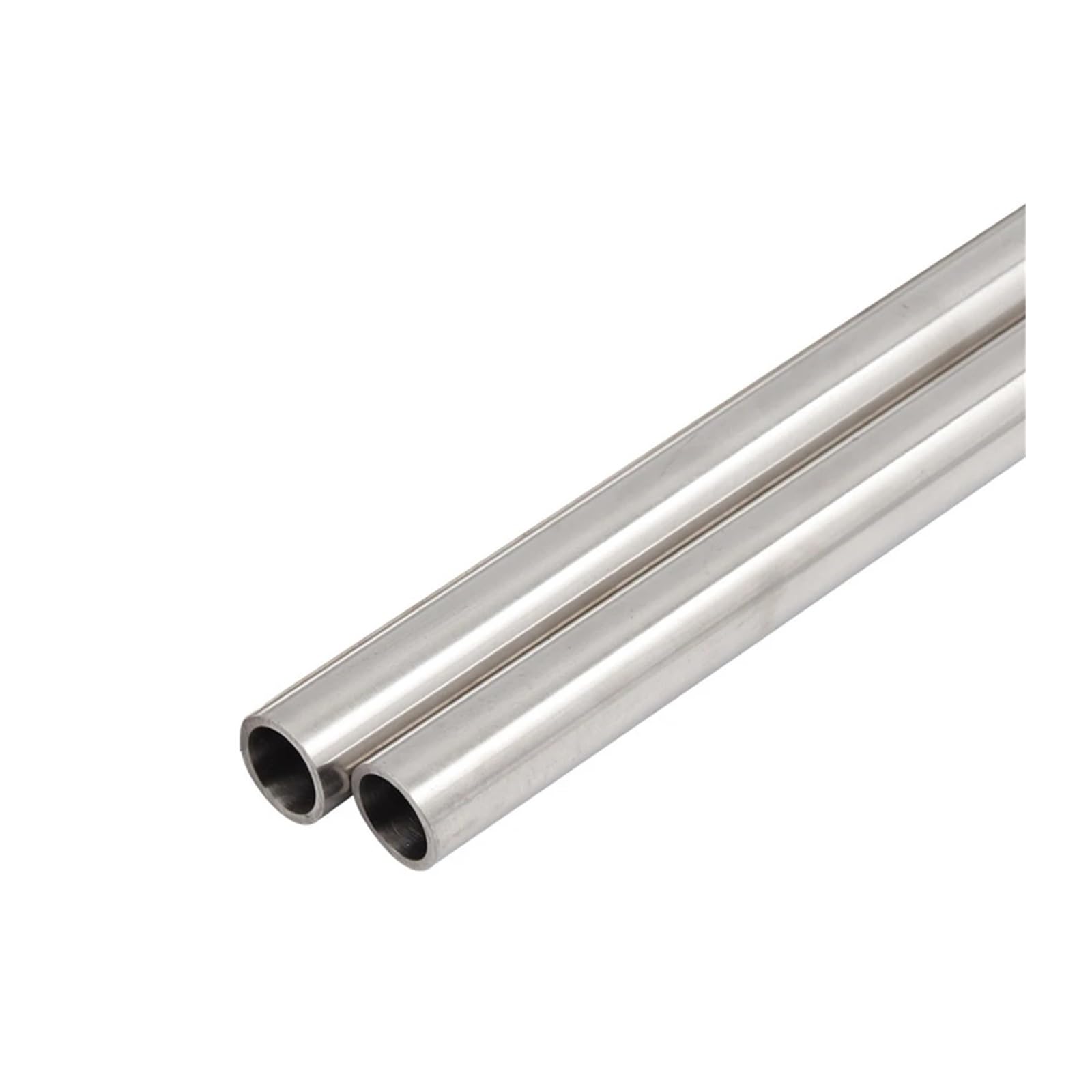 Nahtloses Edelstahlrohr 304, Außendurchmesser 1/1,5/2/3/5/6/7/8/10/12 mm, runde Kapillare, nahtloses gerades Rohr, Länge 50–500 mm (Color : 500mm, Size : 12x10mm)