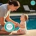 Little Toes Premium Natural Disposable Swim Diapers, Size 3-4 Medium (20-30 lbs) (24 Count) | Baby Disposable Swim Diapers | Hypoallergenic, Chlorine & Fragrance-Free | Gentle on Sensitive Skin