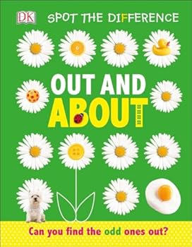 Board book Spot the Difference: Out and about Book
