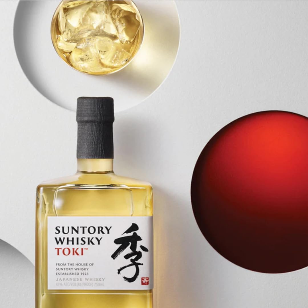 Whisky Toki Suntory Blended Japanese 700ml Alc. 43% : Amazon.com
